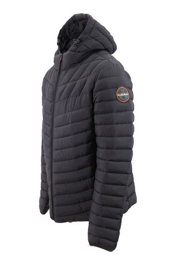 Napapijri Winterjas in maat L Zwart, Kleding | Heren, Verzenden, Zo goed als nieuw, Zwart, Napapijri
