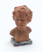 artibel - Buste, Enfant - 22 cm - Gips, Antiek en Kunst