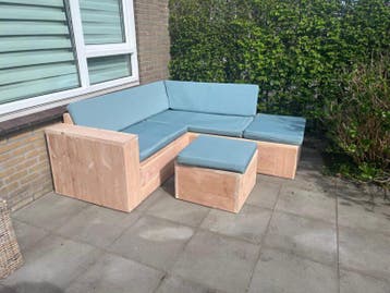 Douglas Hoekbanken Loungeset Douglashout Tuinset Bank Actie, Stoel, Overige materialen, Verzenden, 6 zitplaatsen