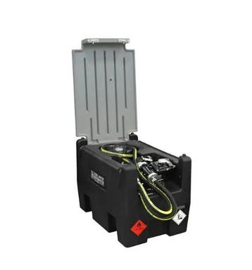 Benzinetank mobiel 220 liter + 12V pomp, Verzenden