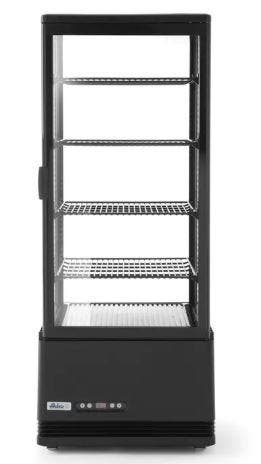 Horeca Koelvitrinekast zwart 98 l 230V 210W Arktic, Verzenden, Nieuw in verpakking
