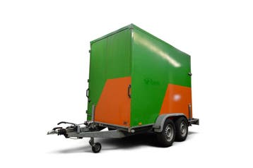 Hapert K2700 Gesloten Aanhangwagen, Ophalen of Verzenden, Gebruikt