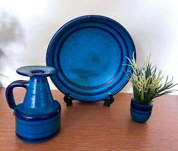 Pottery Ravelli - Jaap Ravelli - Schaal (3) - Klei - Hand, Antiek en Kunst