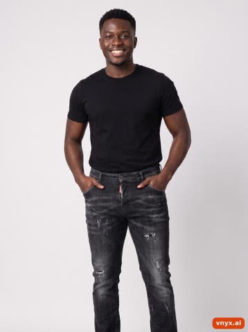 Dsquared2 Jeans Heren maat W44 Zwart Vintage, Kleding | Heren, Spijkerbroeken en Jeans, Ophalen of Verzenden, Nieuw