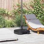 vidaXL Parasolvoet Zwart 45 x 45 x 29,5 cm Hoogwaardig, Verzenden, Nieuw, Minder dan 1 meter, Parasolvoet