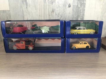 Atlas 1:43 - Modelauto (4) - lhélicoptère rouge et la, Nieuw