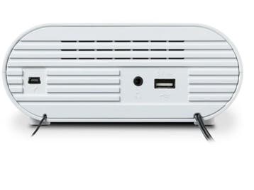 Roberts Ortus DAB Charge - Klokradio - DAB DAB+ FM - Wit, Verzenden, Nieuw