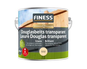 Finess Finess douglasbeits transparant glans 2,5 liter, red, Verzenden, Nieuw