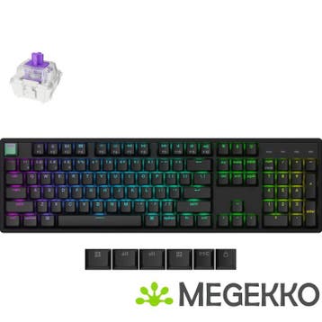 Keychron K10 HE Zwart Magnetic Switch Draadloos Hall Effect, Verzenden, Nieuw, Keychron