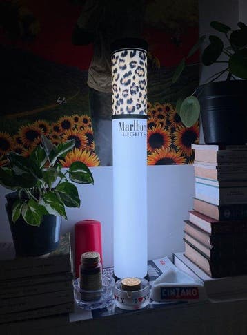 Marlboro Lights - Lamp - Plastic - Lamp Marlboro Lights LED