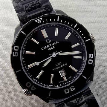 Certina - Ds+ Automatic Black Edition - C041.407.39.051.00 -, Nieuw