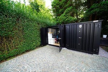 Bekijk de aanbieding! l metalen tuinhuis l beperkt voorraad, Nieuw, Metaal, Schuur
