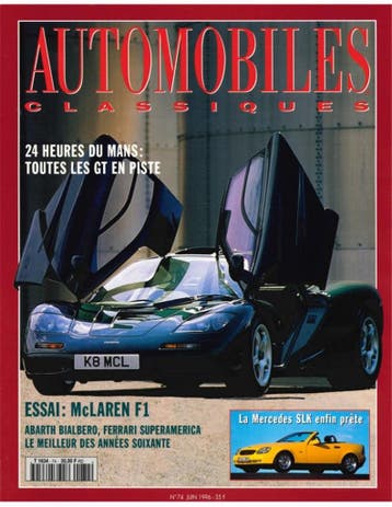 1996 AUTOMOBILES CLASSIQUES MAGAZINE 74 FRANS, Nieuw, Author