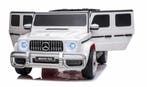 24V Mercedes-Benz G63 ///AMG, wit, 2 pers, 4WD, NIEUW!!, Ophalen of Verzenden, Nieuw