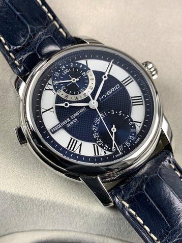 Frédérique Constant - Hybrid Navy Dial Manufacture Automatic, Nieuw