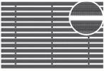 ACO House and Garden aluminium mat met rubberstroken 600 x, Ophalen of Verzenden, Nieuw