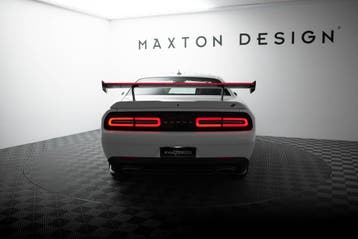 Maxton Carbon spoiler met LED Dodge Challenger Mk3, Verzenden