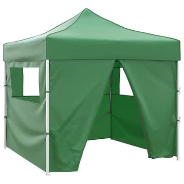 vidaXL Partytent 291 x 291 x 315 cm Groen Oxford Stof, Verzenden, Nieuw, Partytent
