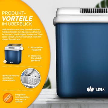 Koelbox Elektrisch – 12V en 230 volt - Coolbox - Frigobox -, Caravans en Kamperen, Koelboxen, Verzenden, Zo goed als nieuw
