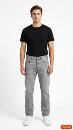 Straight Levis Jeans in Grey size W32 / L34, Kleding | Heren, Spijkerbroeken en Jeans, Ophalen of Verzenden, Nieuw, Levi's