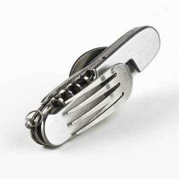 Multifunctioneel Bestek Setje Zilver - 6-in-1, Ophalen of Verzenden, Nieuw