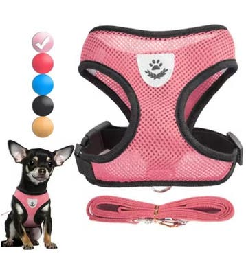 Honden- en Kattenharnas Verstelbaar – Ademend Vest + Riem, Dieren en Toebehoren, Verzenden, Nieuw