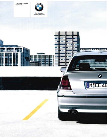 2004 BMW 3 SERIE COMPACT BROCHURE ENGELS, Nieuw, BMW, Author