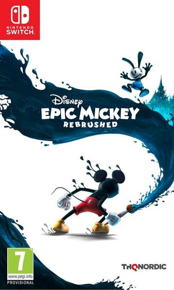 Switch Disney Epic Mickey: Rebrushed, Spelcomputers en Games, Verzenden, Zo goed als nieuw
