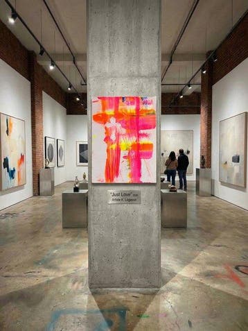 Karl Lagasse - Just Love, Antiek en Kunst