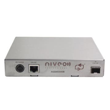 Niveo Professional NGSME9AVB | 9-Port AVB POE+ Switch, Computers en Software, Ophalen of Verzenden, Nieuw, Niveo