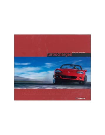 2004 MAZDA MX-5 MIATA BROCHURE ENGELS USA, Boeken, Nieuw, Mazda, Author