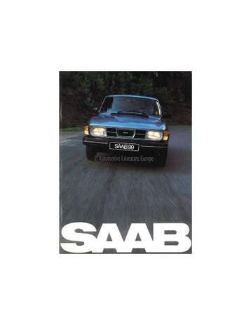 1982 SAAB 99 BROCHURE NEDERLANDS, Nieuw, Author