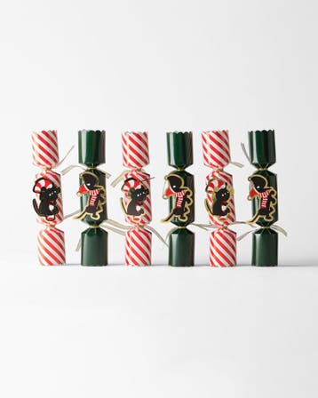 HEMA Takkie en Siepie kerstcrackers 24cm - 6 stuks, Diversen, Verzenden, Nieuw