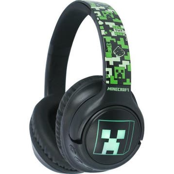 Minecraft - LED Groen Draadloze Headset PS4 Morgen in huis!, Ophalen of Verzenden, Zo goed als nieuw