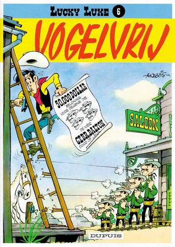Lucky luke 06. vogelvrij - Morris, Boeken, Verzenden, Gelezen