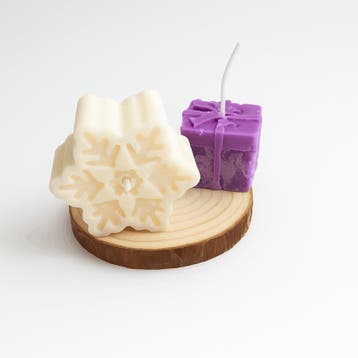 Kerst Cadeau Kaarsenset – 2 Stuks | Scentulp, Verzenden, Nieuw