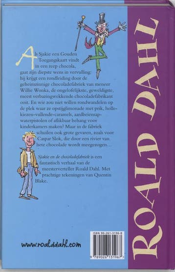 Sjakie en de chocoladefabriek 9789026131967 Roald Dahl, Verzenden, Zo goed als nieuw, Roald Dahl