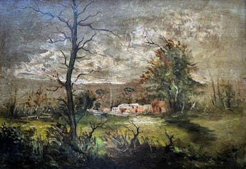 Garzia Fioresi (1888-1968), Attrib. - Paesaggio della