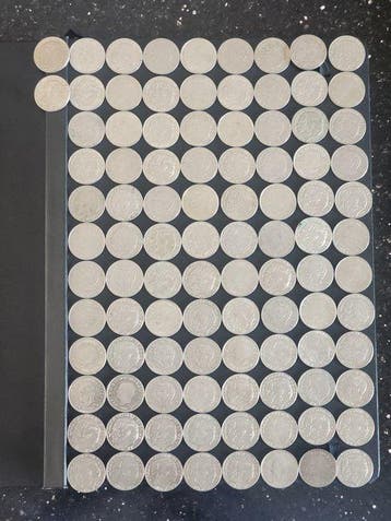 Zweden. Extra Set with 98 x 1 Krona 1960-2010 incl., Postzegels en Munten