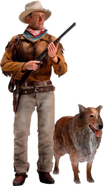 John Wayne Action Figure 1/6 The Duke Deluxe Edition 31 cm, Ophalen of Verzenden, Nieuw