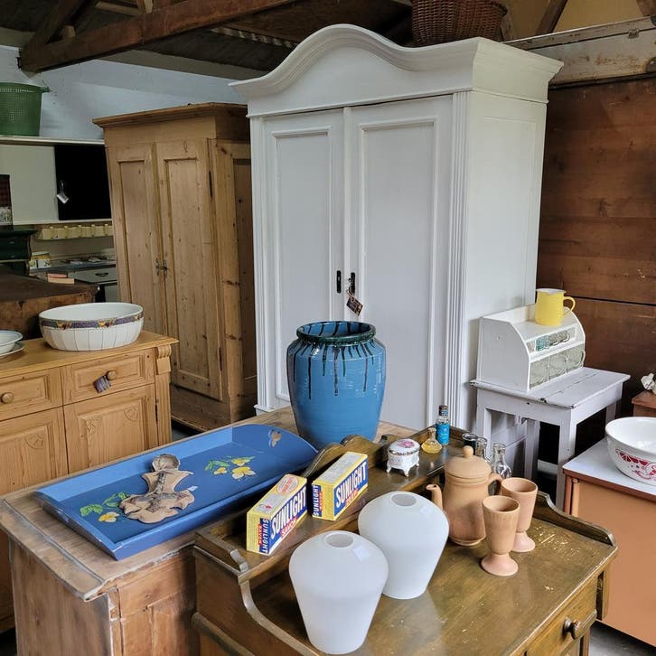 Brocante zondag 7 juni open van 11.00 tot 16.00 uur, Antiek en Kunst, Antiek | Meubels | Kasten, Ophalen