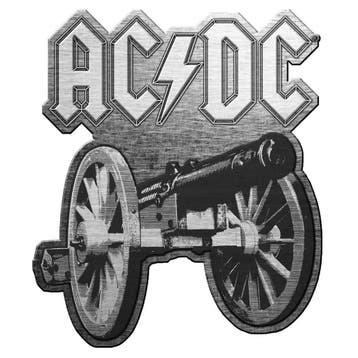 AC/DC - For Those About to Rock ijzeren pin off. merchandise, Ophalen of Verzenden, Nieuw, Kleding