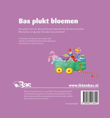 Bas plukt bloemen / Bas 9789089013620 Liesbeth Binsbergen, Boeken, Verzenden, Gelezen, Liesbeth Binsbergen