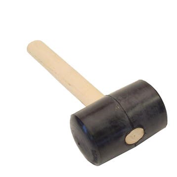 Talen Tools Rubberhamer 1500gr - Ideaal voor Bestrating e..., Tuin en Terras, Hand-tuingereedschap, Ophalen of Verzenden, Nieuw