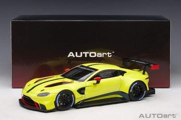 Autoart 1:18 - Model raceauto - Aston Martin Vantage GTE Pro, Nieuw