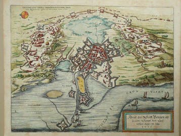 Nederland - Bergen op Zoom; Matthias Merian - Abriss der, Nieuw