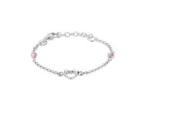 The Jewelry Collection - Zilveren baby armbandje met hartje, Verzenden, Nieuw