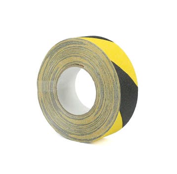 Anti  -  slip  -  waarschuwingstape Geel & Zwart 18,3m x, Verzenden