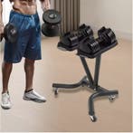 V-Vormig Halterrek met Wielen en Verstelbare Trays, Verzenden, Nieuw