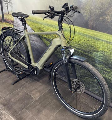 Kalkhoff Entice 5.B Electrische Herenfiets - XL Framemaat, Overige merken, Ophalen of Verzenden, Zo goed als nieuw, 50 km per accu of meer